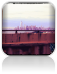 Manhattan, widok z mostu Verrazano-Narrows