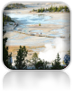 Widok na Lower Geyser Basin