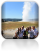 Czekaliśmy 5 minut, aż wybuchnie - Old Faithful